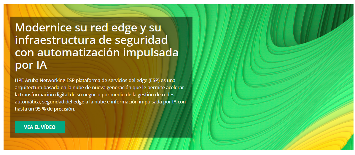 Campaña HPE Aruba Networking ESP